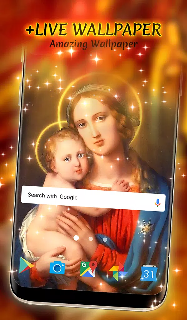 Holy Mary Animated Keyboard + Screenshots