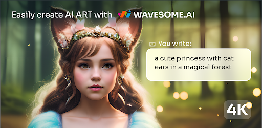 Wavesome.AI Image Generator Screenshots