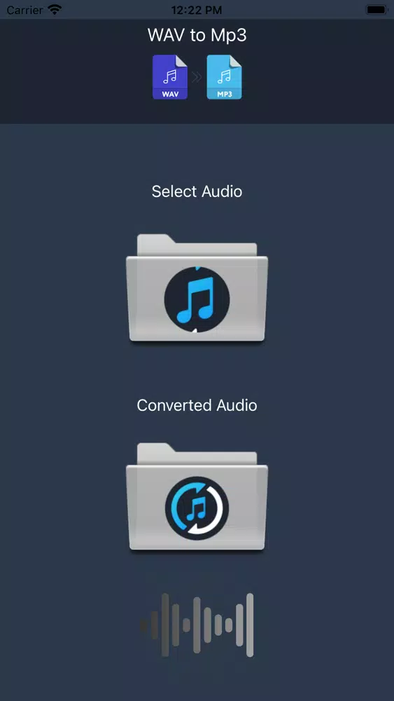 WAV to MP3 Converter Screenshots