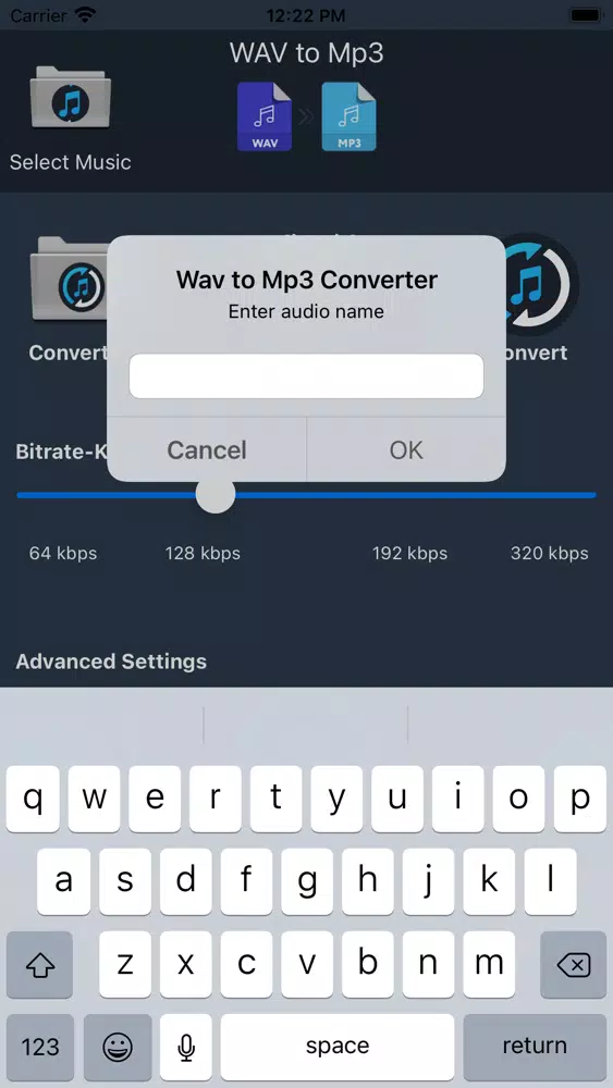 WAV to MP3 Converter Screenshots