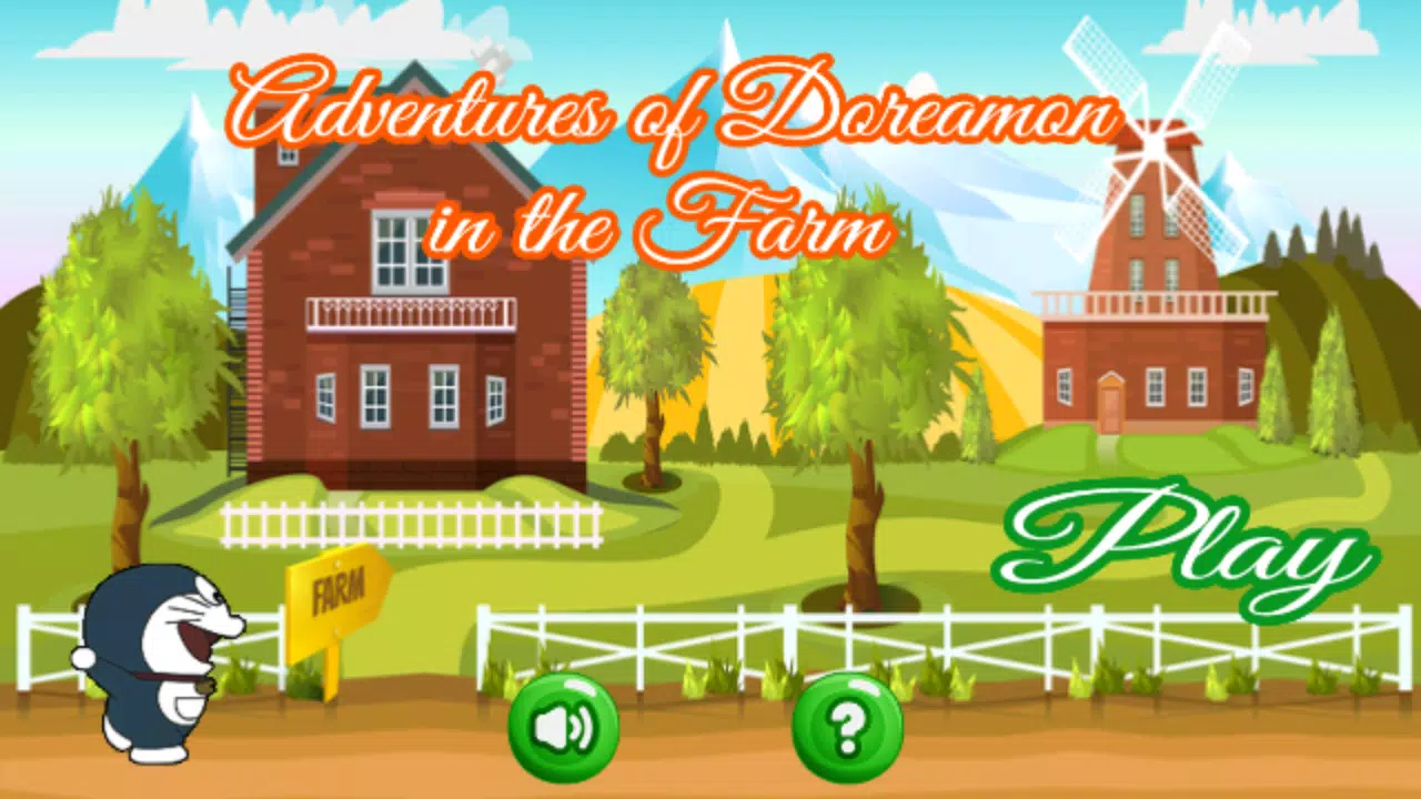 Adventures of Doramon in the Farm Game Screenshots