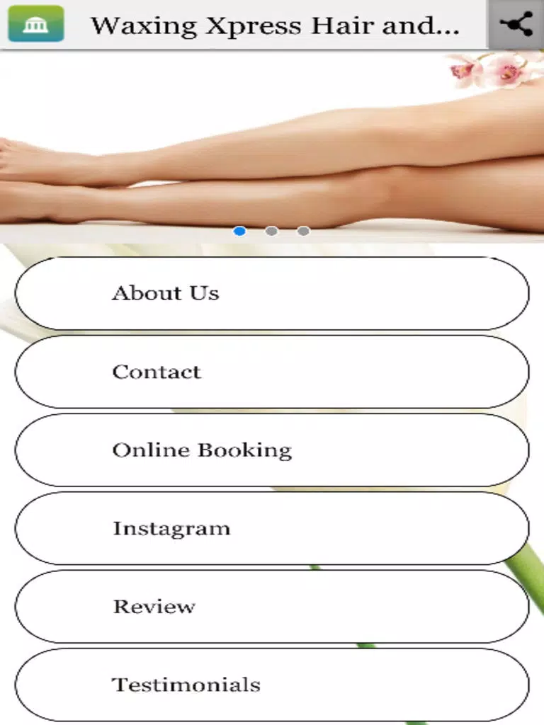 Waxing Xpress Hair and Beauty iPad Screenshots
