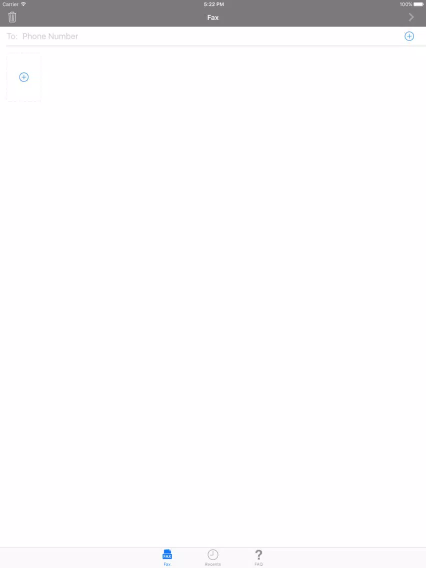 Fax from phone | Scanner + send fax app | Fax Plus iPad 应用截图