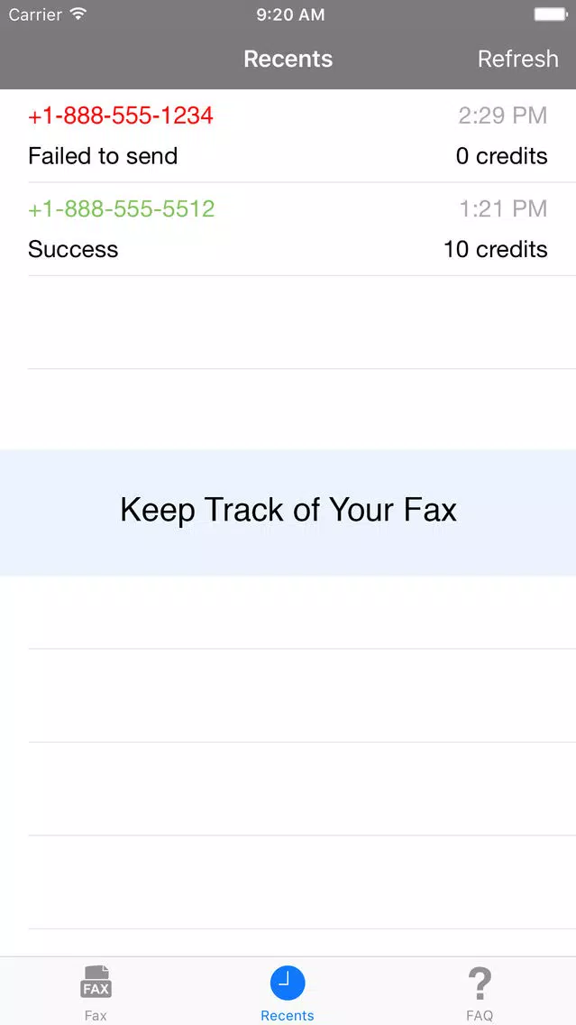 Fax from phone | Scanner + send fax app | Fax Plus应用截图
