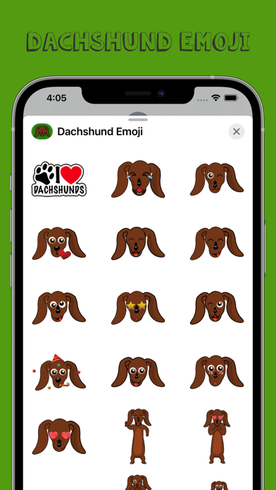 Dachshund Emoji Screenshots
