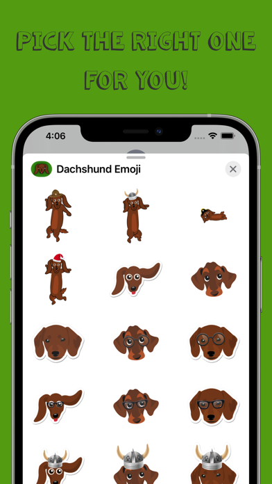 Dachshund Emoji Screenshots