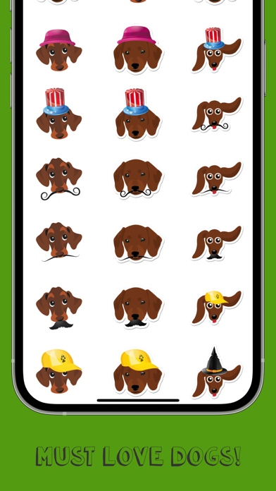 Dachshund Emoji Screenshots