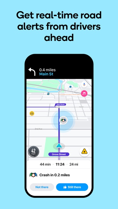 Waze Navigation & Live Traffic Screenshots