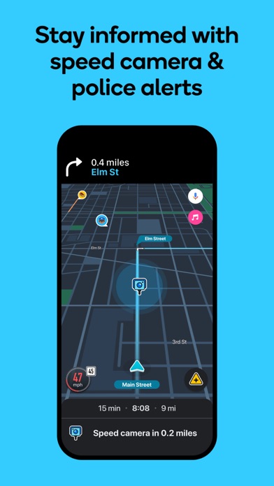 Waze Navigation & Live Traffic Screenshots