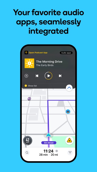 Waze Navigation & Live Traffic Screenshots