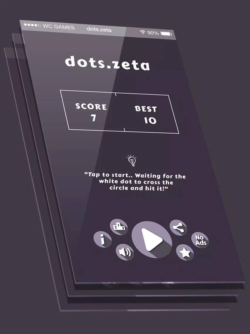 Tangkapan layar dots ζ | Match Hole iPad