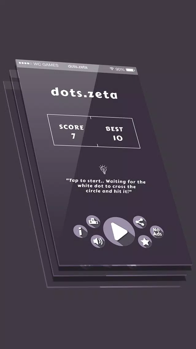 Tangkapan layar dots ζ | Match Hole