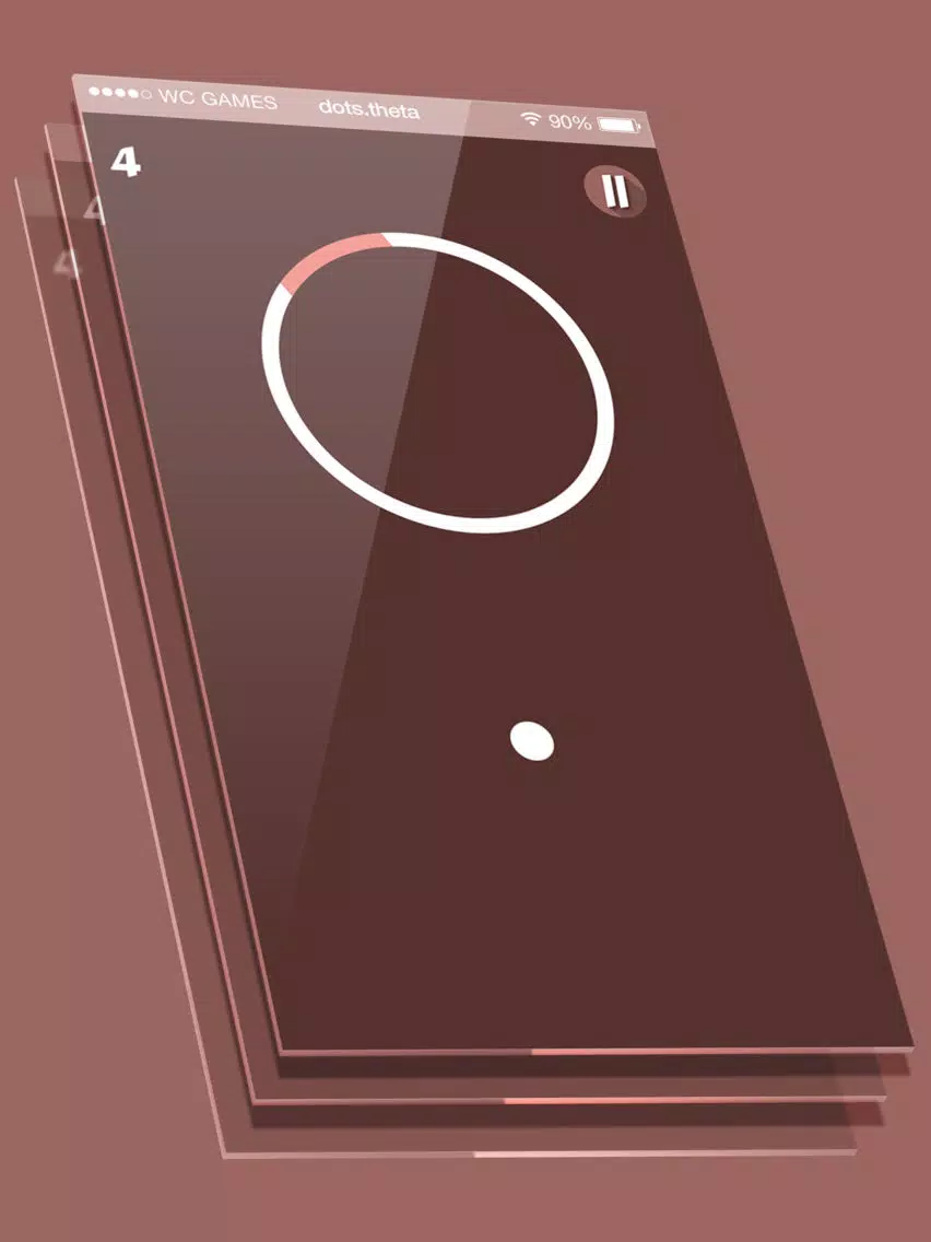 Capturas de tela do dots θ | Rotating Target iPad