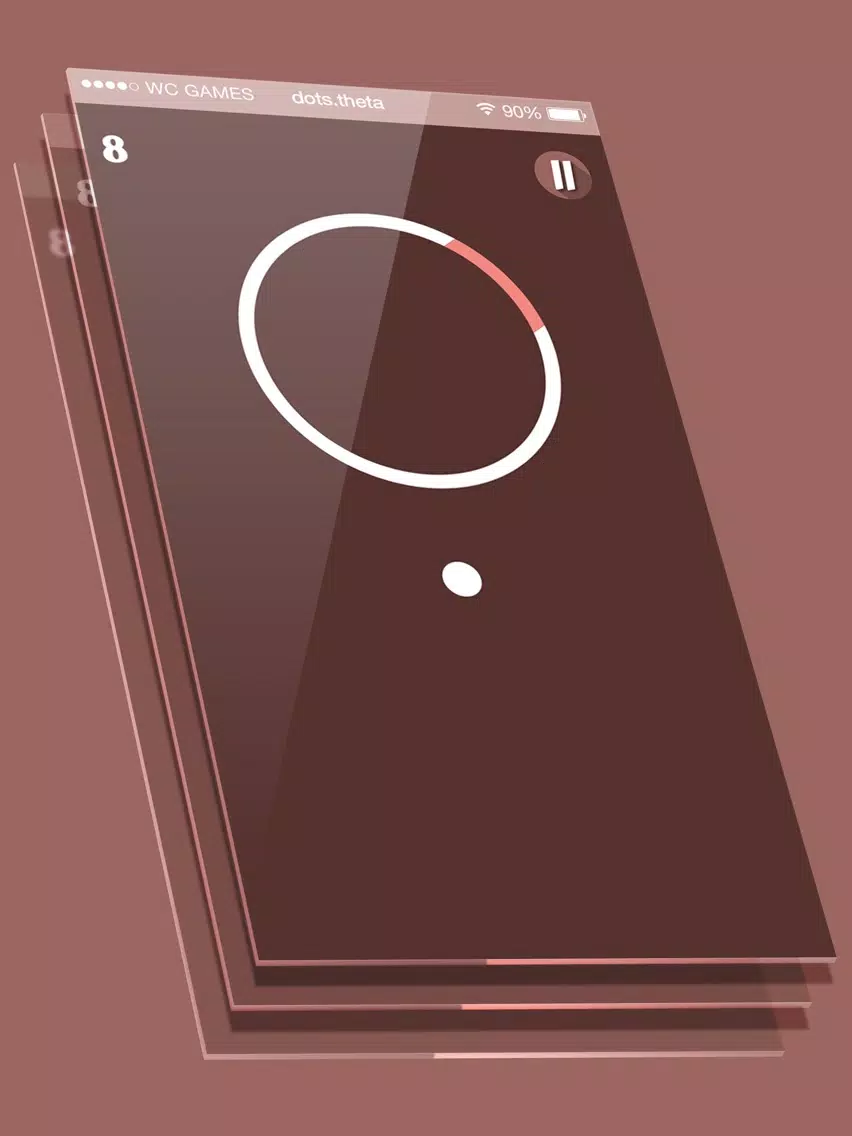 Capturas de tela do dots θ | Rotating Target iPad