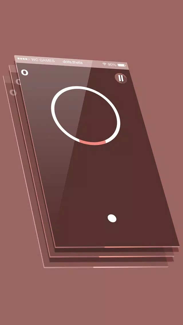 Capturas de tela do dots θ | Rotating Target