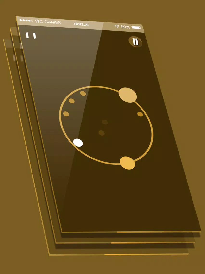 Tangkapan skrin dots ξ | Smash Comets iPad