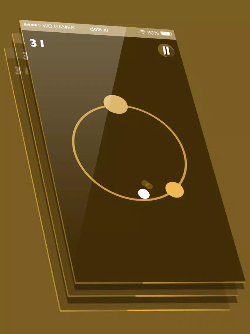 Tangkapan skrin dots ξ | Smash Comets iPad