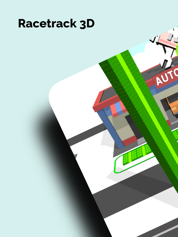 Tangkapan layar Racetrack 3D iPad