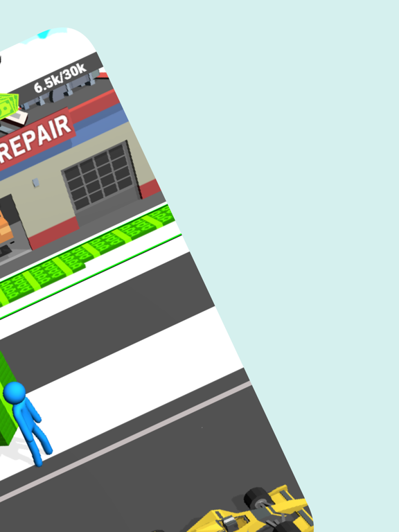 Tangkapan layar Racetrack 3D iPad