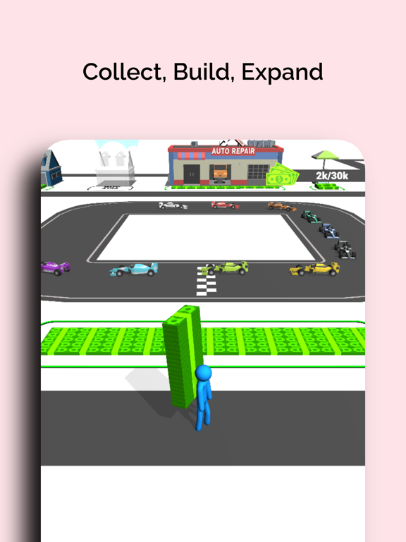Tangkapan layar Racetrack 3D iPad