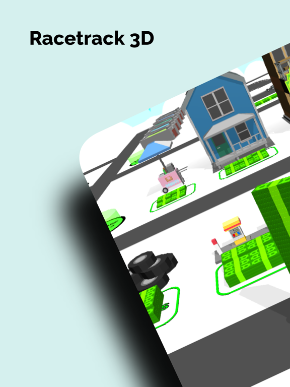 Tangkapan layar Racetrack 3D iPad