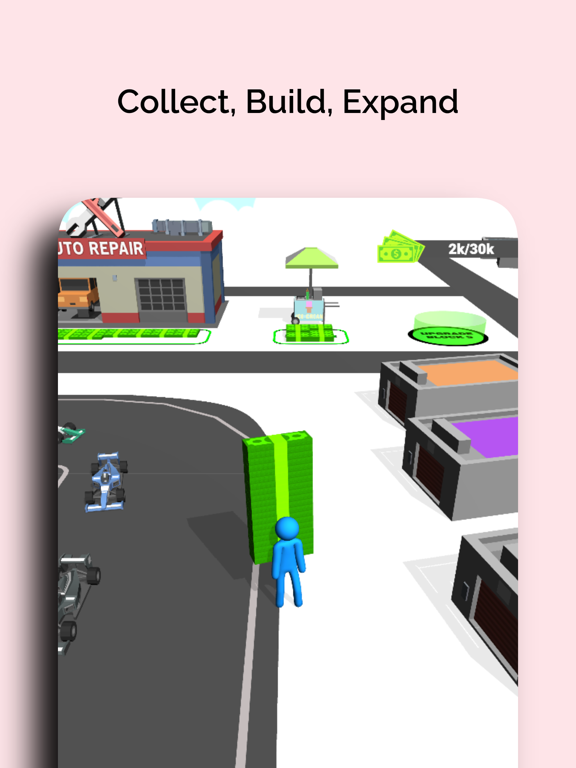 Tangkapan layar Racetrack 3D iPad