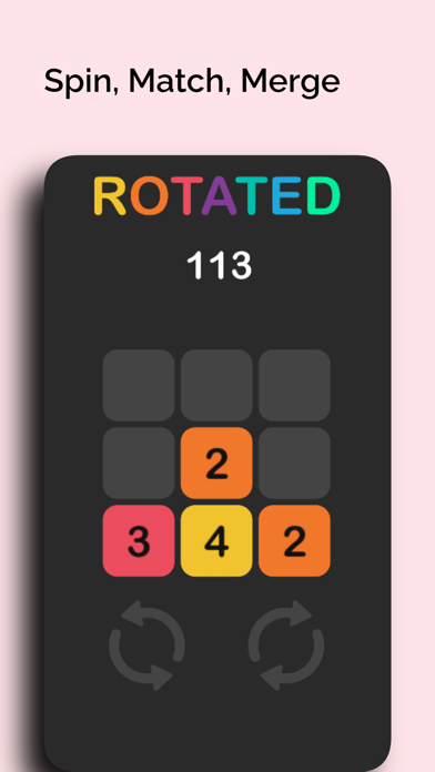 ภาพหน้าจอของ Rotated!