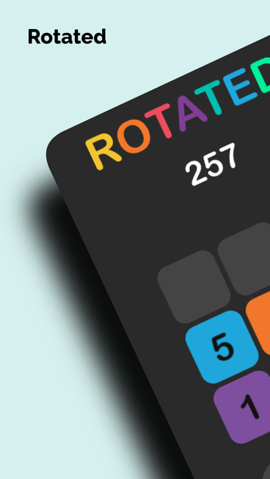 ภาพหน้าจอของ Rotated!
