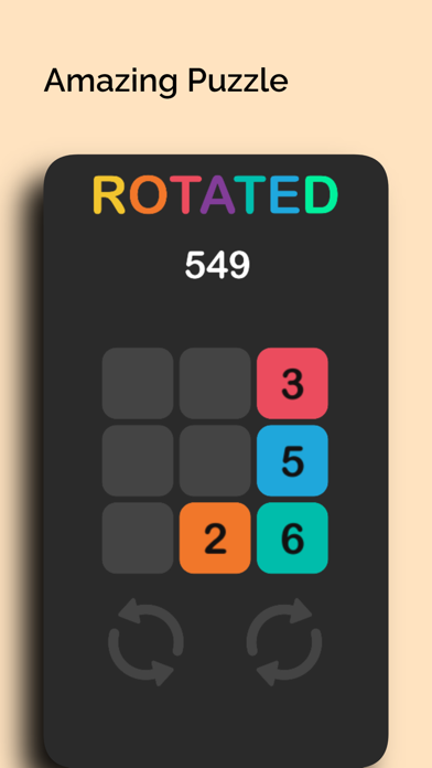 ภาพหน้าจอของ Rotated!