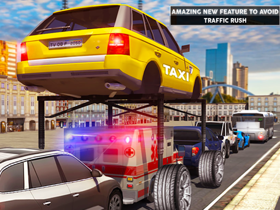 Crazy Taxi Driving Simulator iPad Screenshots