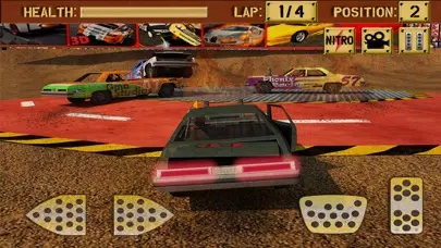 Capturas de tela do Mad Car Crash Racing Demolition Derby