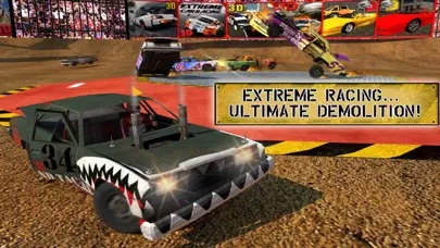 Capturas de tela do Mad Car Crash Racing Demolition Derby