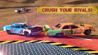 Capturas de tela do Mad Car Crash Racing Demolition Derby