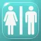 Restroom information map