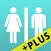 Restroom informatio Map【+Plus】