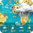 Local Weather & Clock Widget