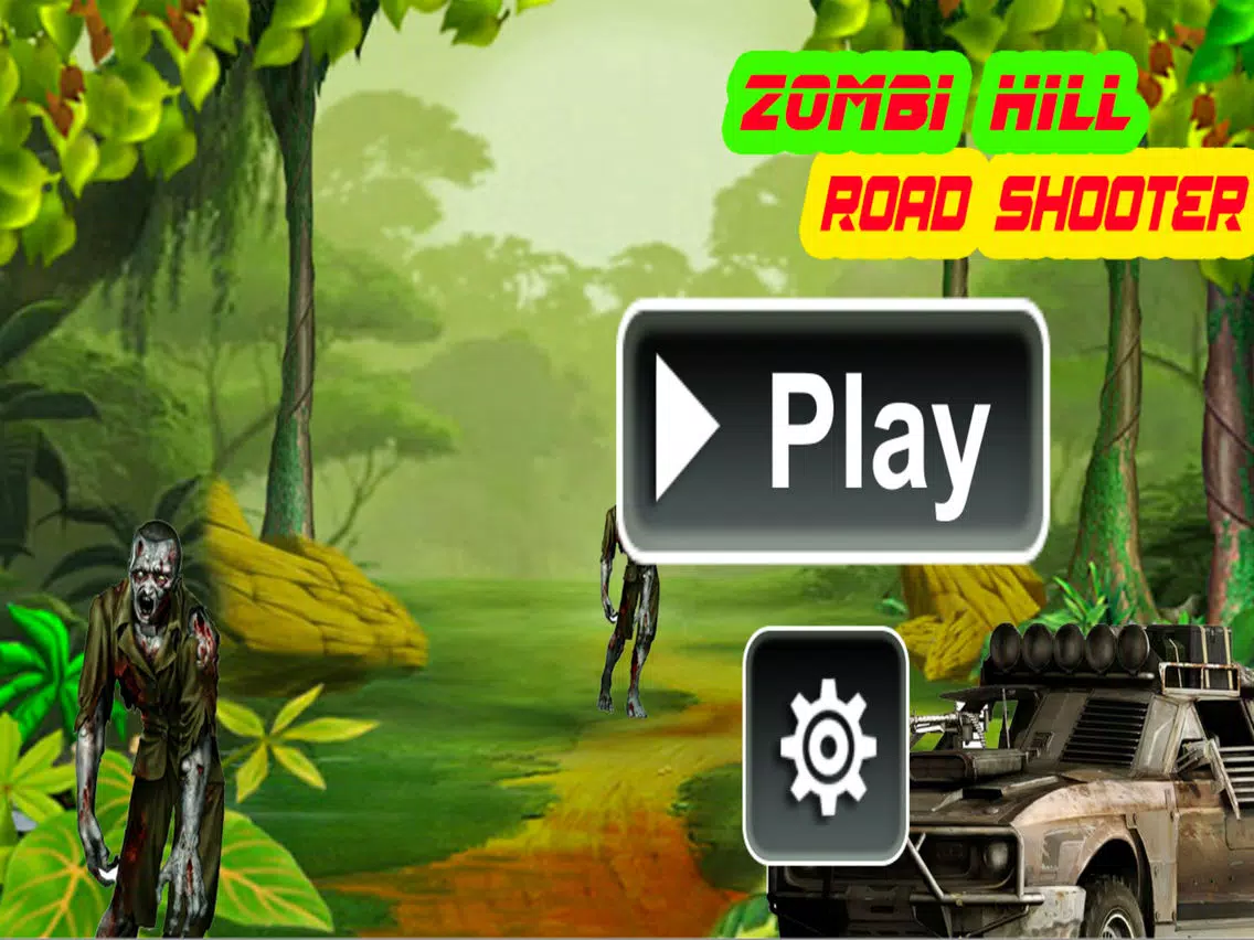 Скриншоты Zombie Hill Road Shooter iPad 