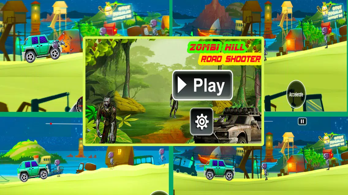 Скриншоты Zombie Hill Road Shooter
