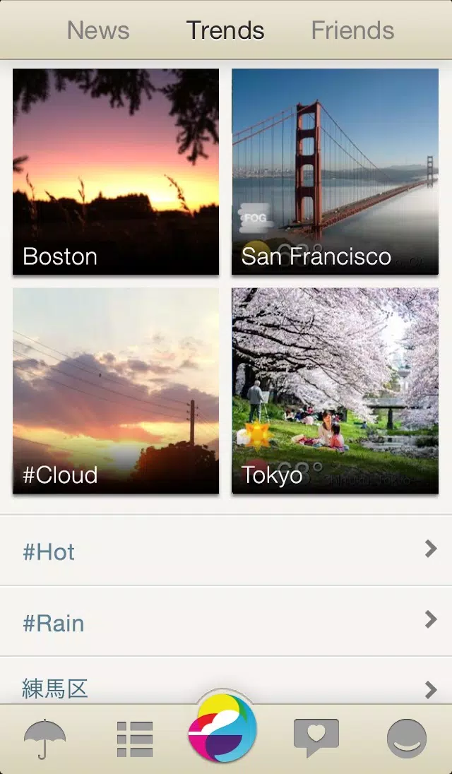 Weathermob - Social Weather Reporting, and Local and Global Weather Reports Screenshots