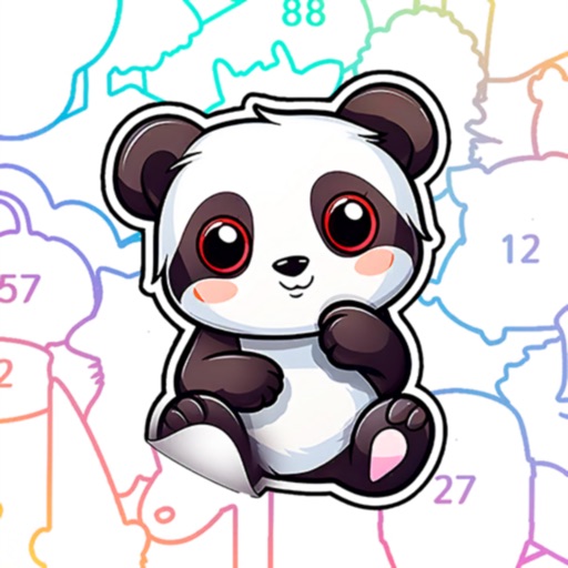 Stickers - Colorіng By Numbers Stickers - Colorіng By Numbers