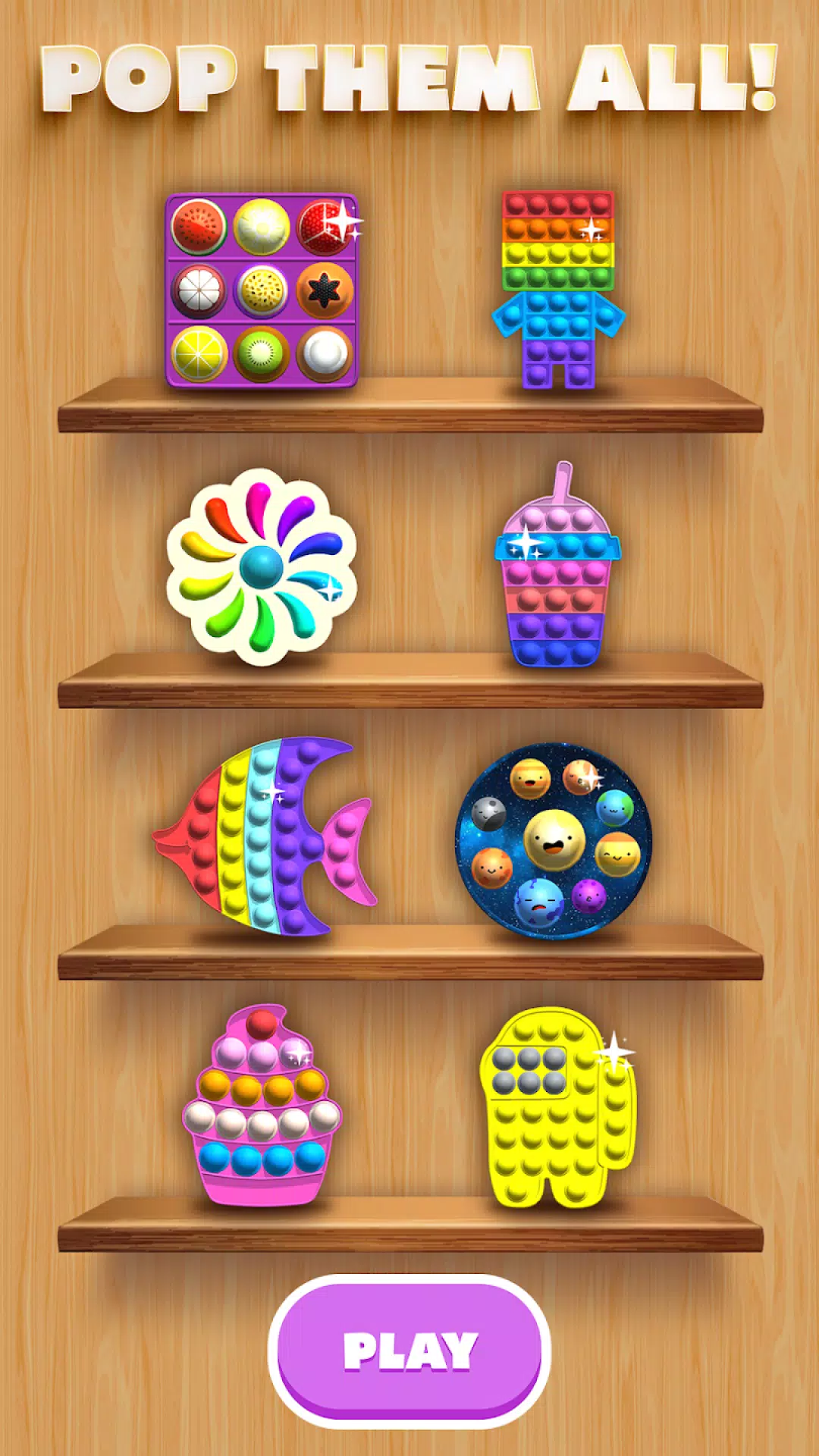 Pop It! Fidget Toys 3D Poppet スクリーンショット
