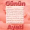 Günün Ayeti +