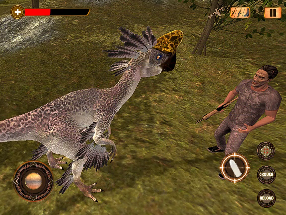 Tangkapan layar Real Dino Hunting 2018 iPad 