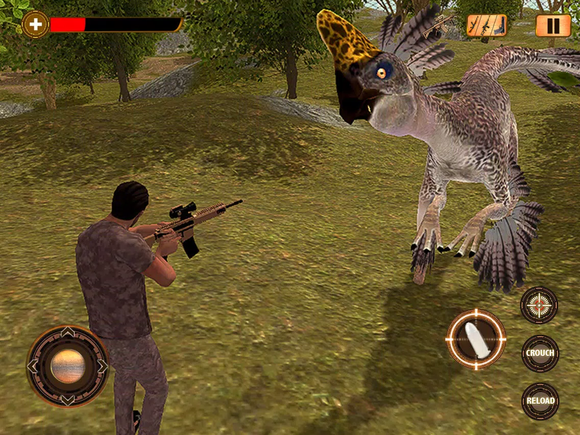 Tangkapan layar Real Dino Hunting 2018 iPad 