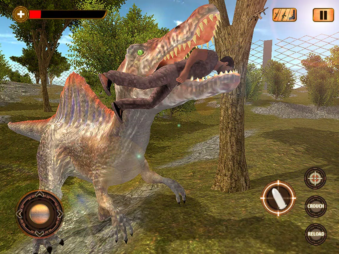 Tangkapan layar Real Dino Hunting 2018 iPad 