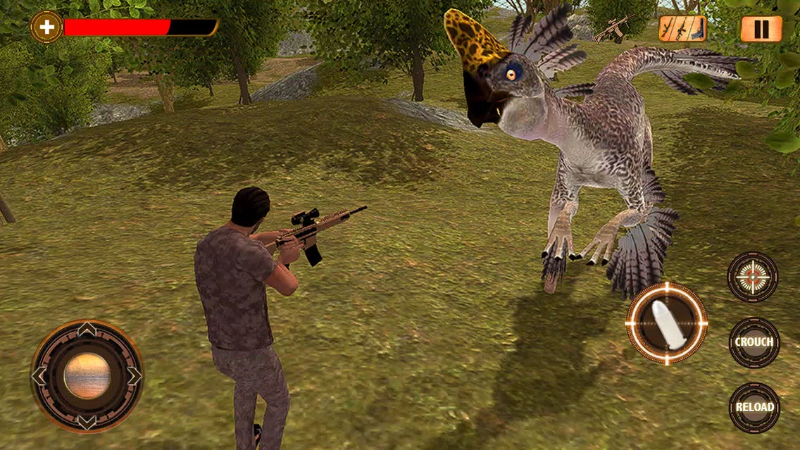 Tangkapan layar Real Dino Hunting 2018