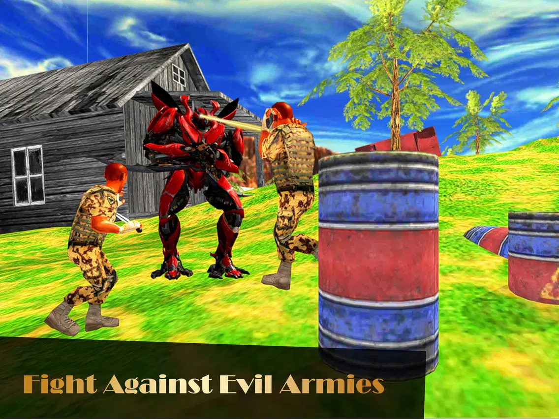 Tangkapan layar Super robot shooting war iPad 