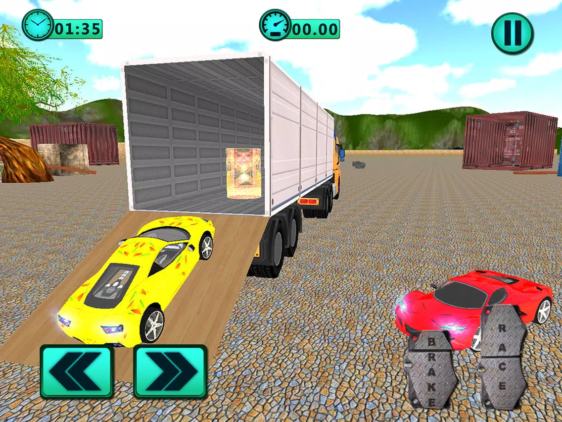 Capturas de tela do Offroad Truck Transport 3D iPad 