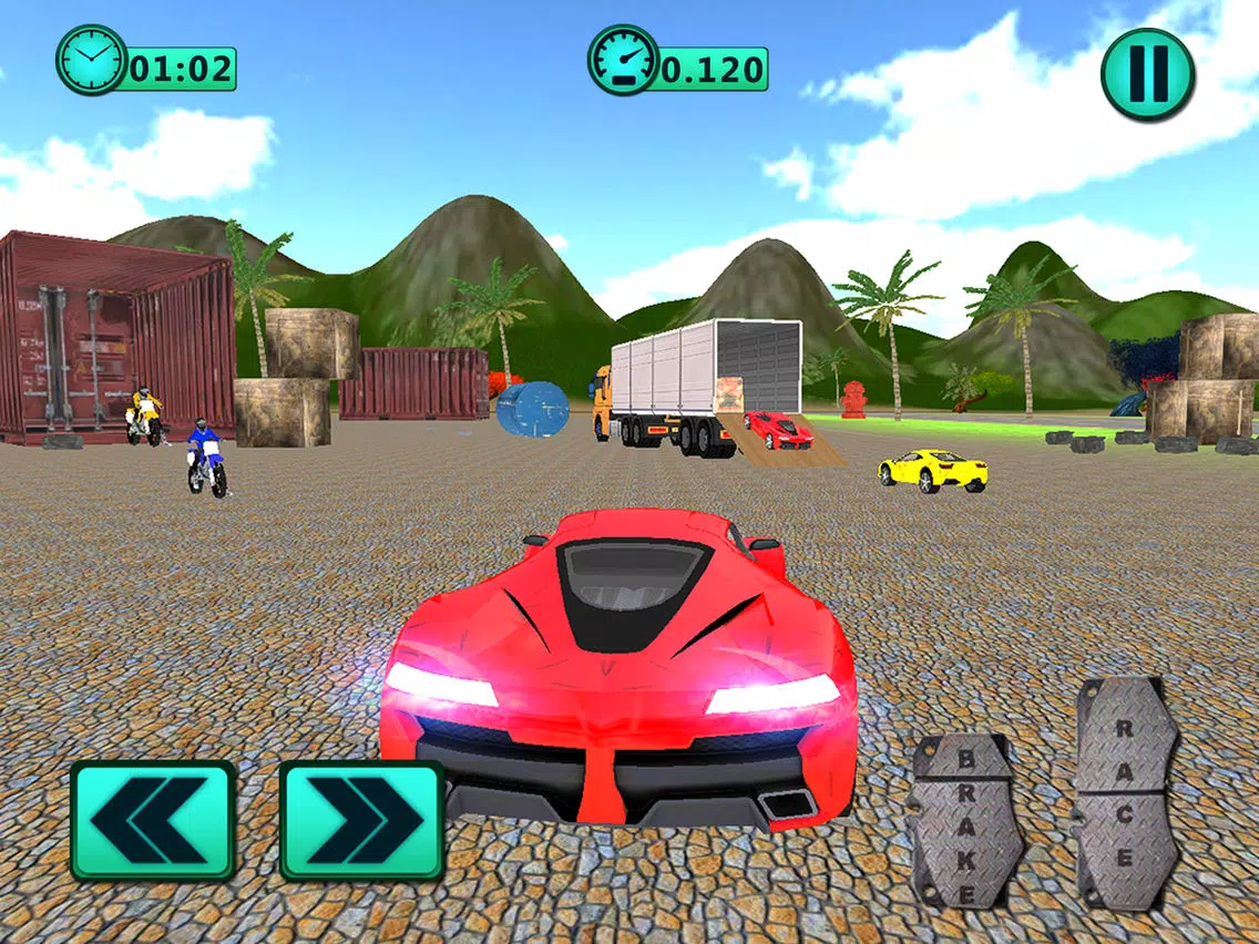 Capturas de tela do Offroad Truck Transport 3D iPad 