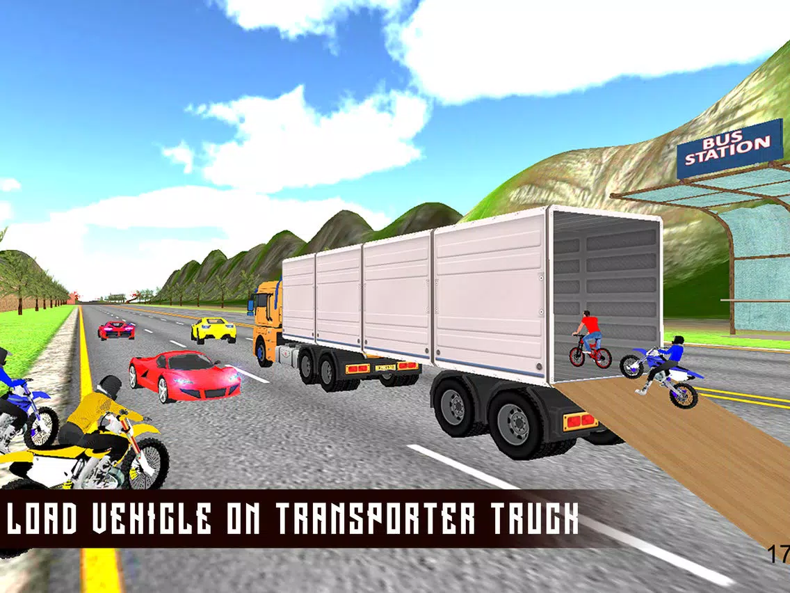 Capturas de tela do Offroad Truck Transport 3D iPad 
